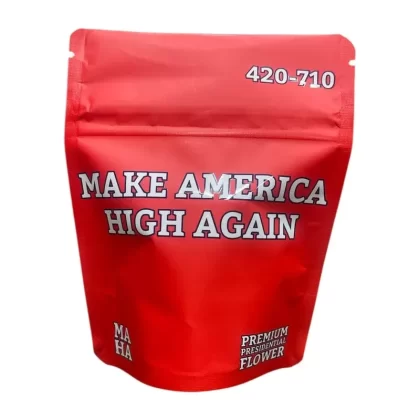 Bag King Make America High Again Child-Resistant Mylar Bag | 1/8 oz