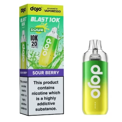 Vaporesso Dojo Blast 10k Prefilled Pod Kit Sour Berry