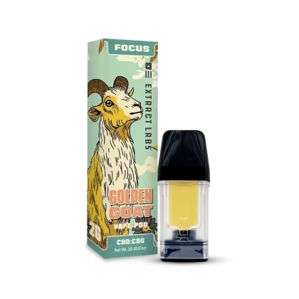 Extract Labs CBD Focus Pod | Golden Goat | Sativa