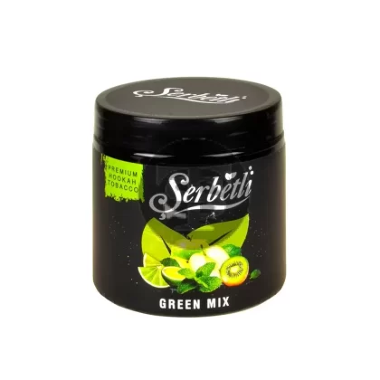 Serbetli Premium Hookah Tobacco 250g Green Mix