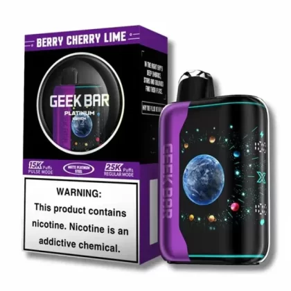 Geek Bar Pulse X 25000 Puffs Disposable Vape Berry Cherry Lime