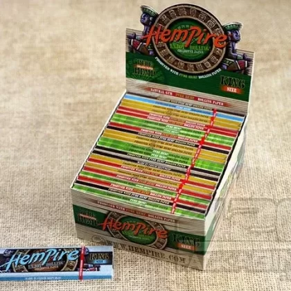 Hempire King Size Rolling Papers 50 Units per Box