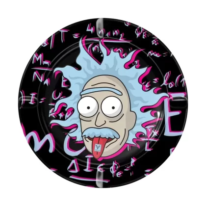 V Syndicate Filthy Genius Round Metal Ashtray – 5.5in