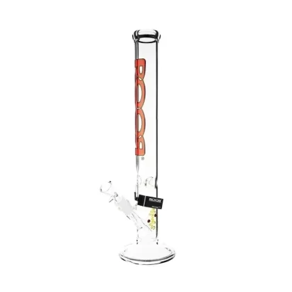 RooR® | Classic Straight Water Pipe | 18″ – 14mm – Red Logo
