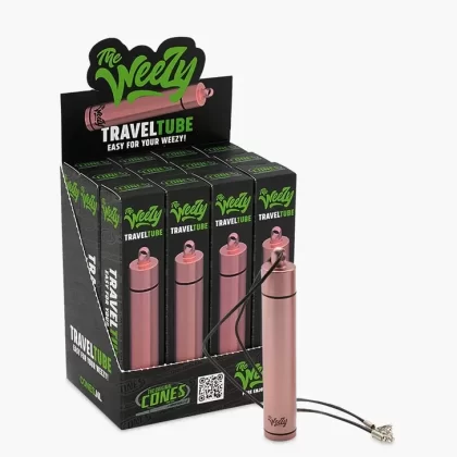 CTIP | ‘Retail Display’ Weezy Aluminum Travel Tube w/ Lanyard