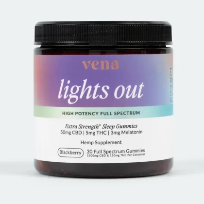 Vena CBD Lights Out Extra Strength Sleep Gummies ( )