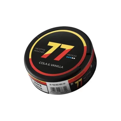77 Slim Cola & Vanilla Nicotine Pouches