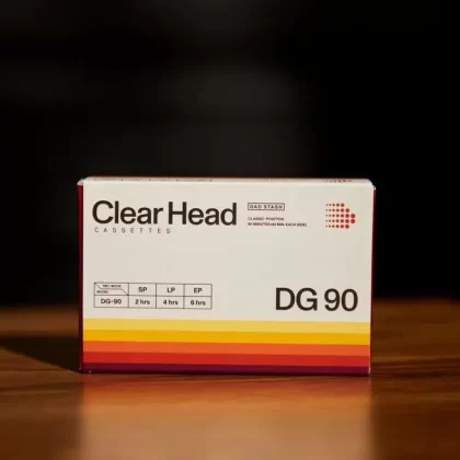 Dad Grass Clear Head Cassettes 5 Pack Dad Stash