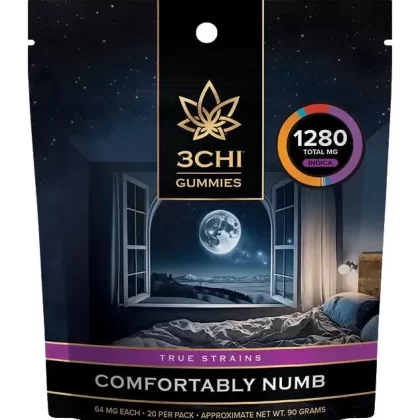 3Chi True Strains Gummies – Comfortably Numb