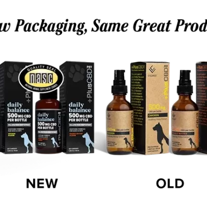 PlusCBD PET CBD OIL 500MG CHICKEN