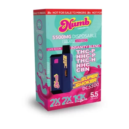 Super Smoker Shroom Gelato Vaporizer – 5.5g