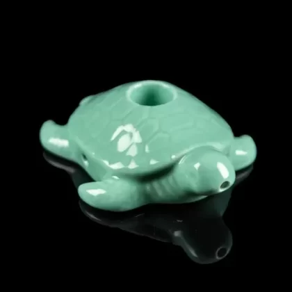 Art of Smoke Sea Turtle Ceramic Hand Pipe