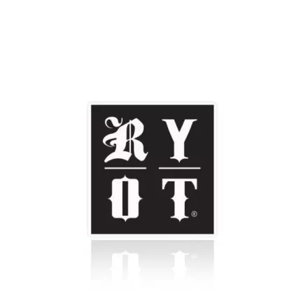 RYOT Die Cut Square Sticker 4″ 20pk