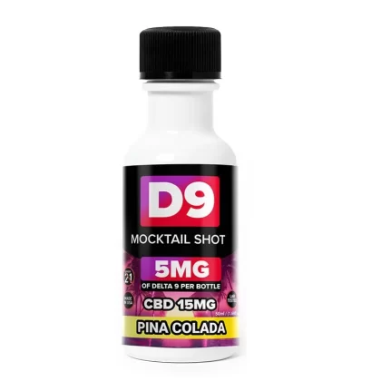 D9 Mocktail Shot – 5mg Delta-9 + 20mg CBD
