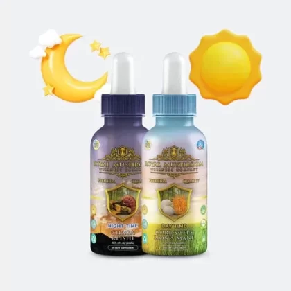 Royal Mushroom Day & Night Tinctures Bundle