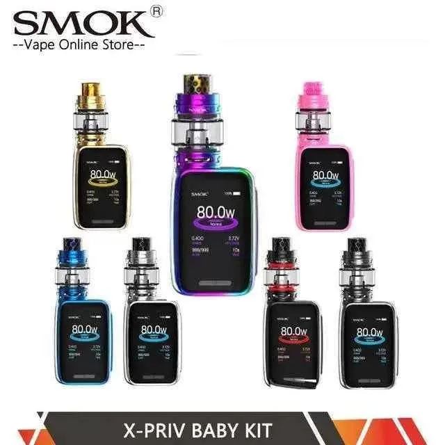 Smok X-Priv Baby 80W & TFV12 Big Baby Prince Kit (Built-in Battery)