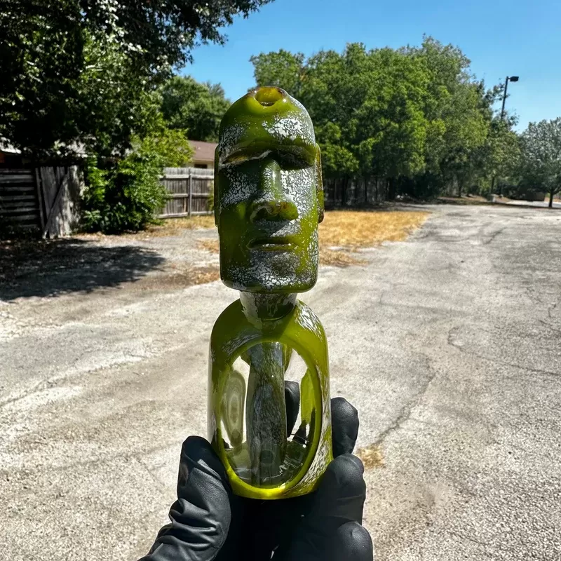 Catalyst Glass – Moai Rig Timber Green