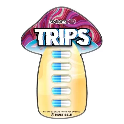 Trips Capsules 5 count – by sporesMD