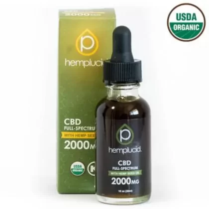 Hemplucid USDA Organic Full Spectrum CBD Oil – Hemp