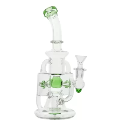 Twin Paddle Bong – 10in