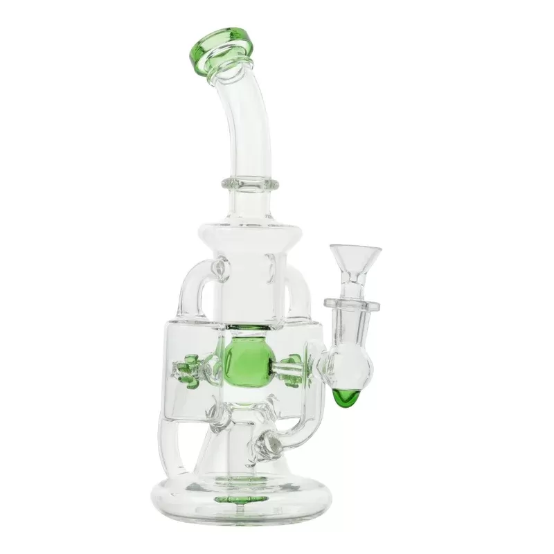 Twin Paddle Bong – 10in