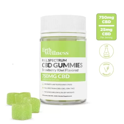 Erth Wellness | CBD + THC Gummies – 750mg