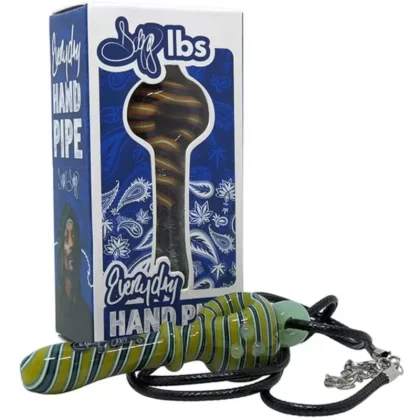 Dogg lbs Everyday Assorted Necklace Spoon Hand Pipe – 3in