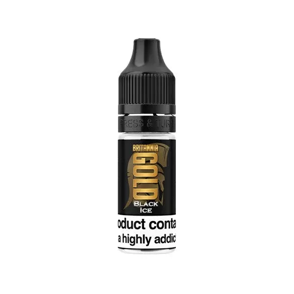 Britannia Gold Flavour Burst 0mg 10ml E-Liquids (40VG/60PG)