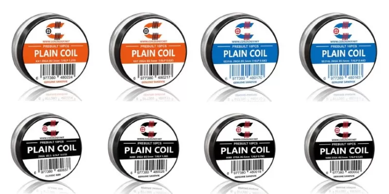 Coilology Plain Sandvik MTL Coils