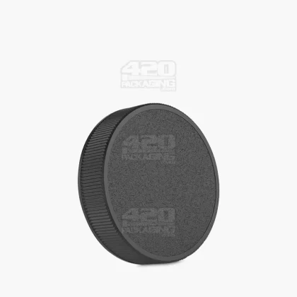 Ribbed Screw Plastic Caps w/ Foam Liner