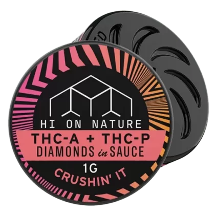 Hi On Nature 1g DAB DIAMOND – THC-A + THC-P – CRUSHIN’ IT