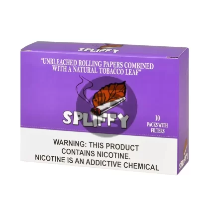Spliffy Natural Tobacco Papers, 10 pack