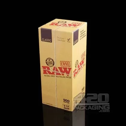 RAW | Classic 1 1/4 Size Pre-Rolled Cones
