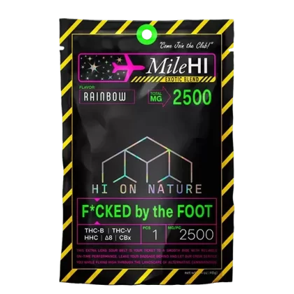 Hi On Nature 2500mg MILE HI F*CKED BY THE FOOT – RAINBOW
