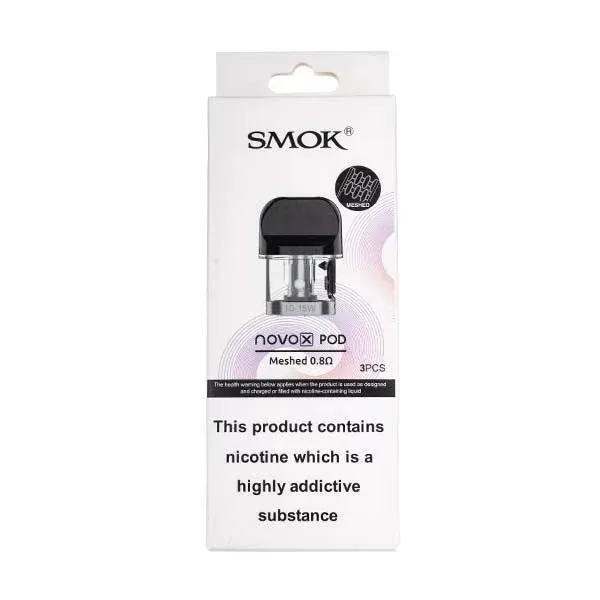 Smok Novo X Replacement Pods 3 pk