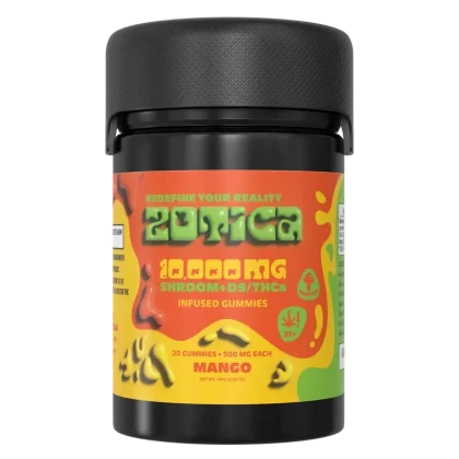 Zotica Mushroom + THC-A Blend Gummies – 10,000mg