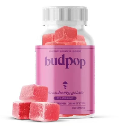 BudPop 100 mg Edible – D8 Extra Strength Formulation
