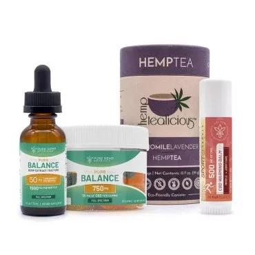 Spa Bundle by Pure Hemp Botanicals