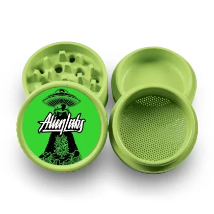 Santa Cruz Shredder Hemp 4 Piece “Alien Labs” Grinder