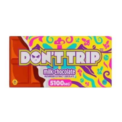Dont Trip Shroom Milk Chocolate Bar – 5100mg