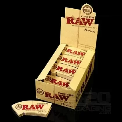 RAW Natural Perfecto Cone Tips 24/Box
