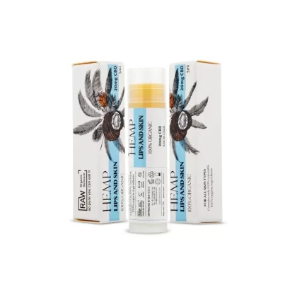 Endoca Natural lip balm with 20/mg CBD
