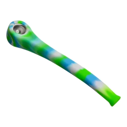 Silicone Hobbit Pipe – 9in