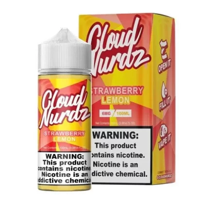 Cloud Nurdz Vape Juice | Strawberry Lemon