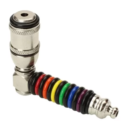 Big Pipe 2.75″ Pride Fruit Stripe Big Bowl Metal Pipe