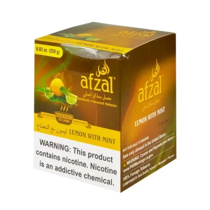 Afzal Lemon with Mint Hookah Shisha