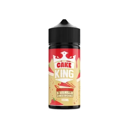 Cake King 100 ml nikotinfreies Shortfill E-Liquid (70VG/30PG)