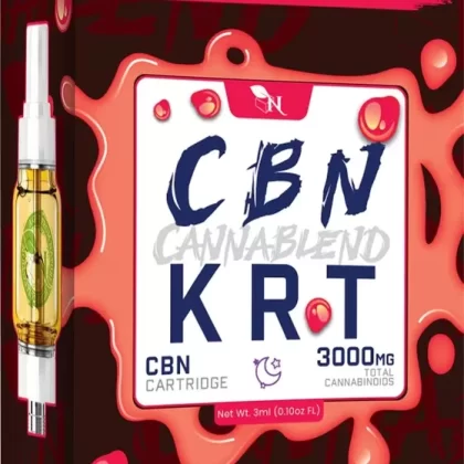 Cbn Krt – Virginia Wild Strawberry – 3000Mg – Indica