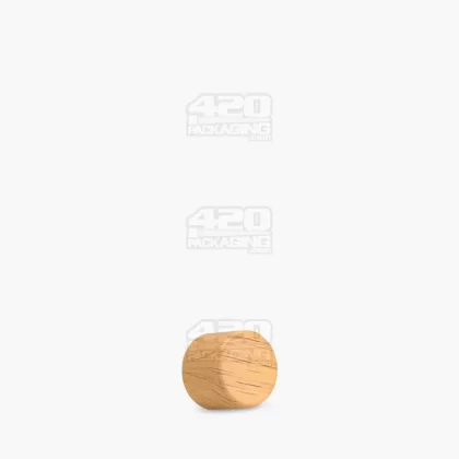 Child Resistant | Smooth Push Down & Turn Flat Plastic Caps for Glass