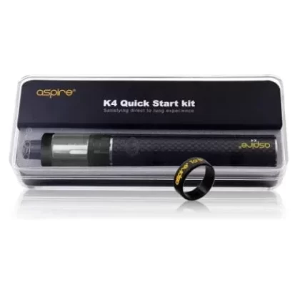 Aspire K4 Quick Start Kit – Black Carbon Fiber